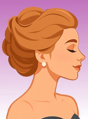 Prom Hairstyle icon
