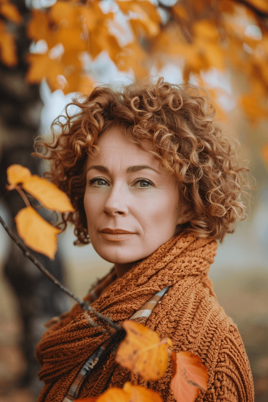 Autumn Curls in Harmony