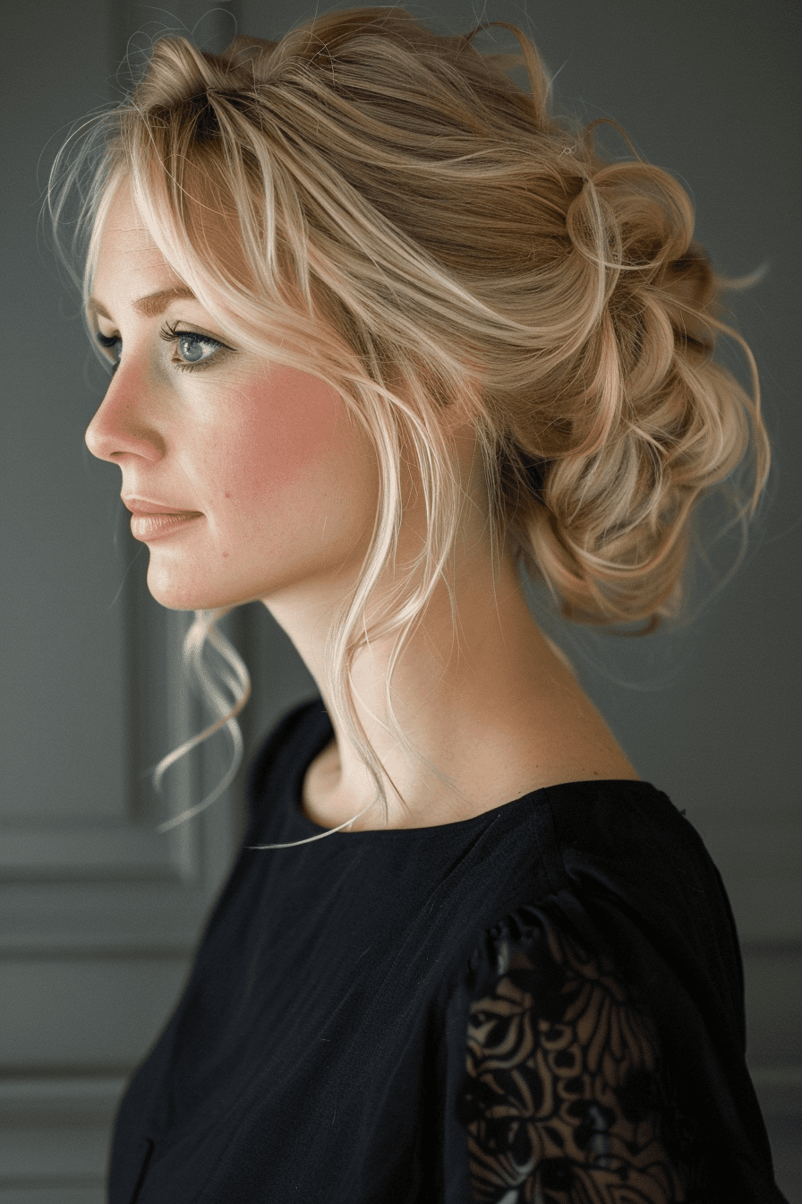 Effortless Romantic Updo