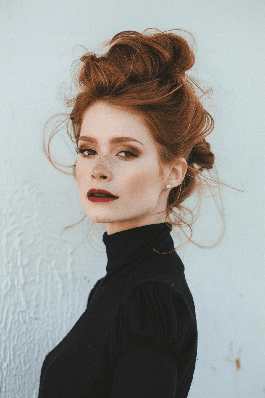 Effortlessly Radiant Red Locks