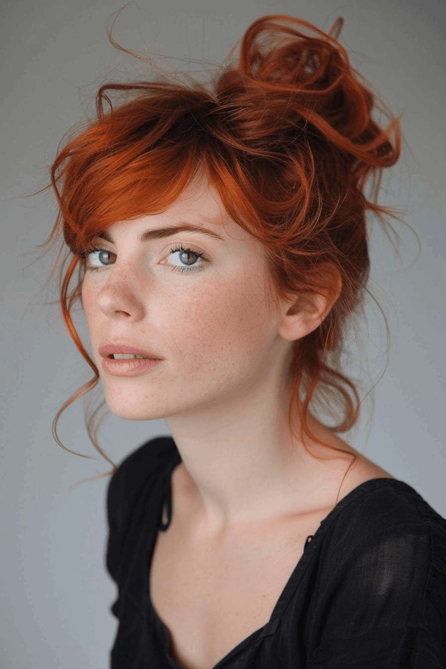 Radiant Redhead Elegance