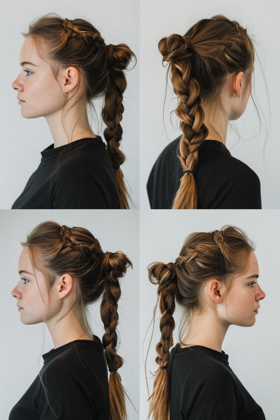 Braided Ponytail Elegance