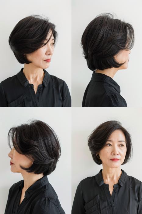 Chic Layered Bob Elegance