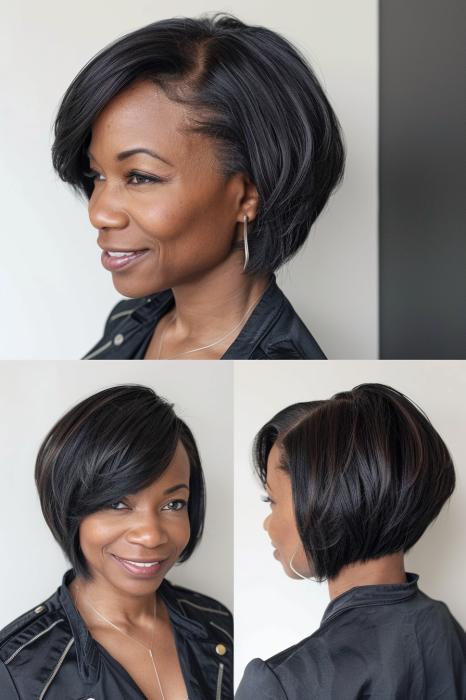 Chic Layered Bob Style