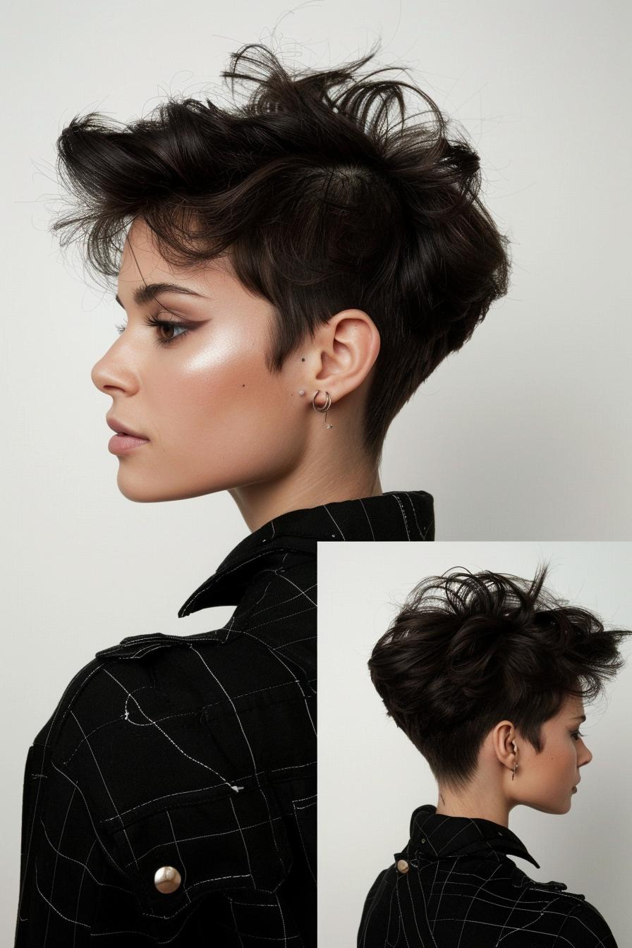 Chic Messy Pixie Vibes