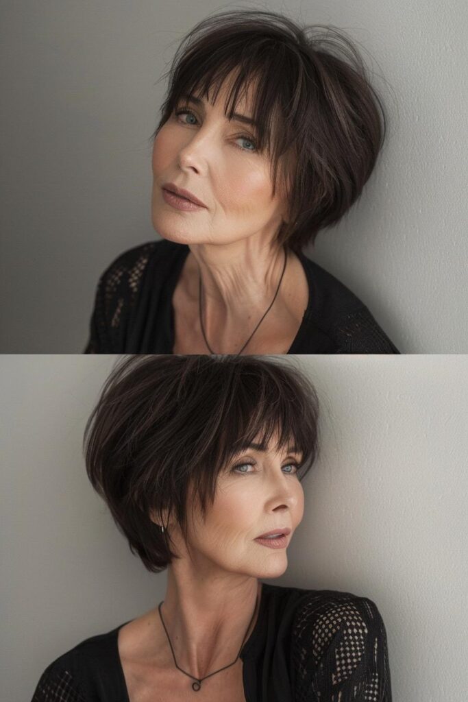 40 Short Bob Hairstyles for Woman Over 40