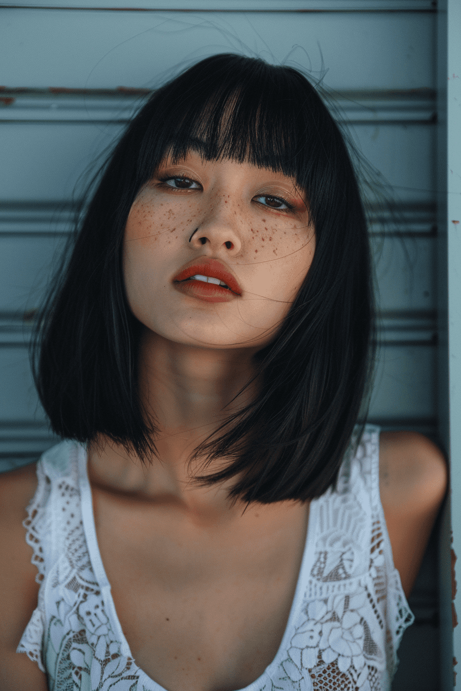 Chic Straight Bob Style