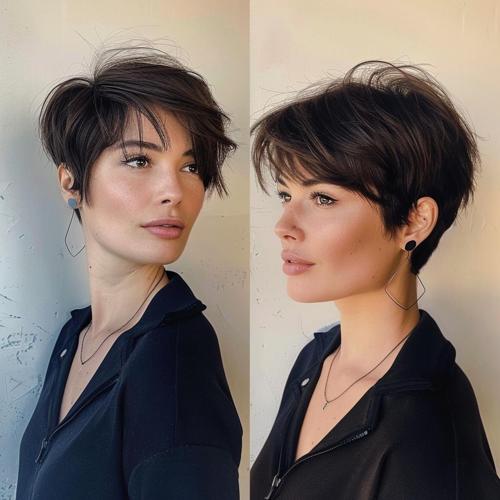 Chic Textured Pixie Cut