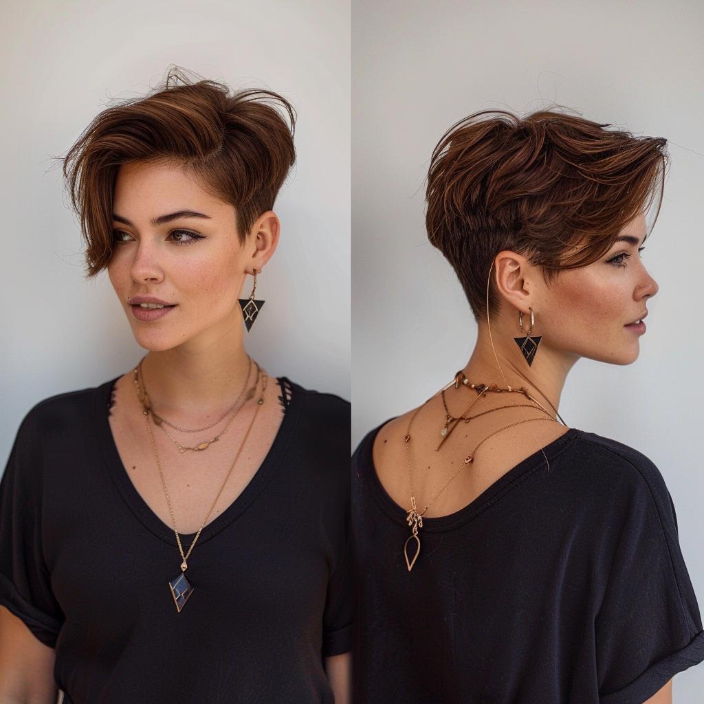 Chic Textured Pixie Cut