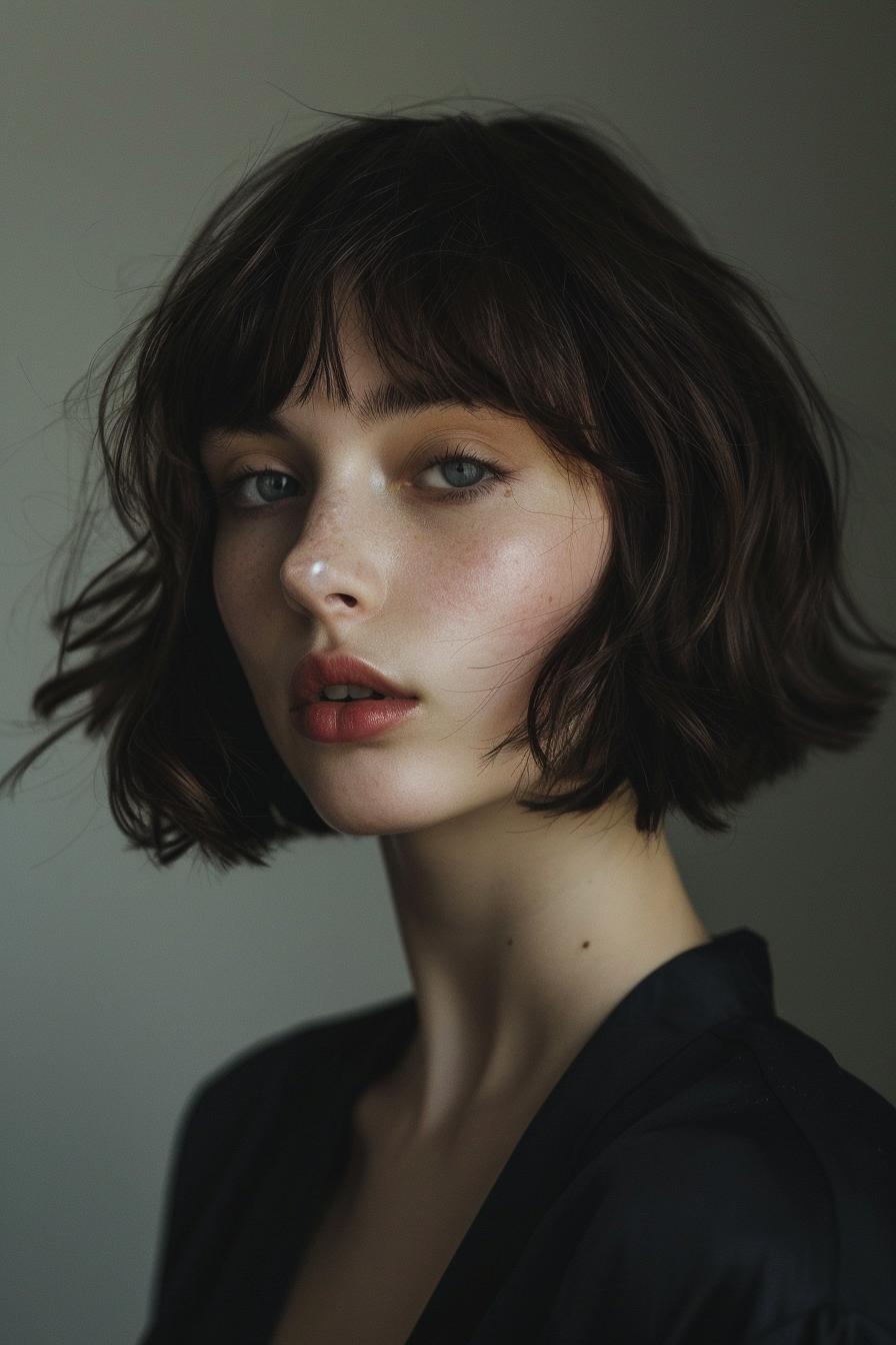 Chic Wavy Bob Style