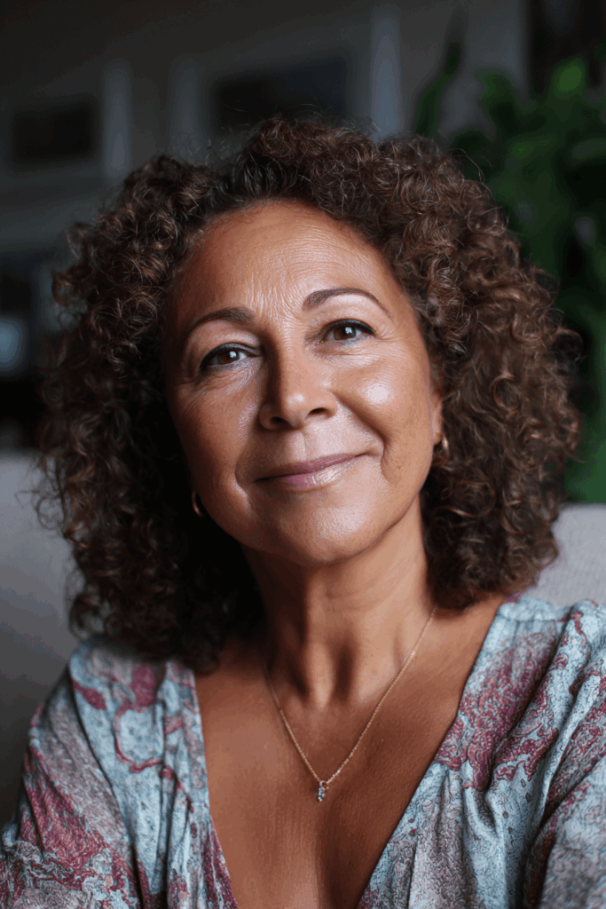 cute curly hairstyles over 60 1
