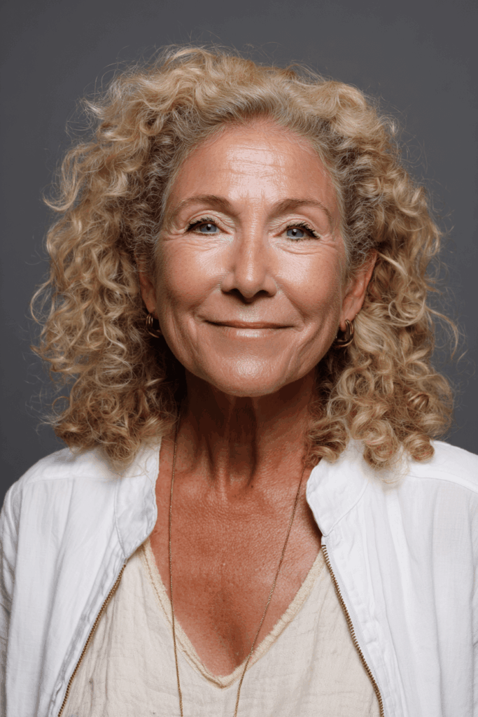 cute curly hairstyles over 60 5
