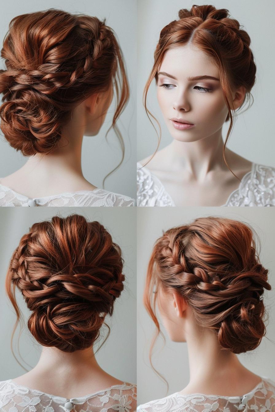 Dreamy Twisted Updo Perfection