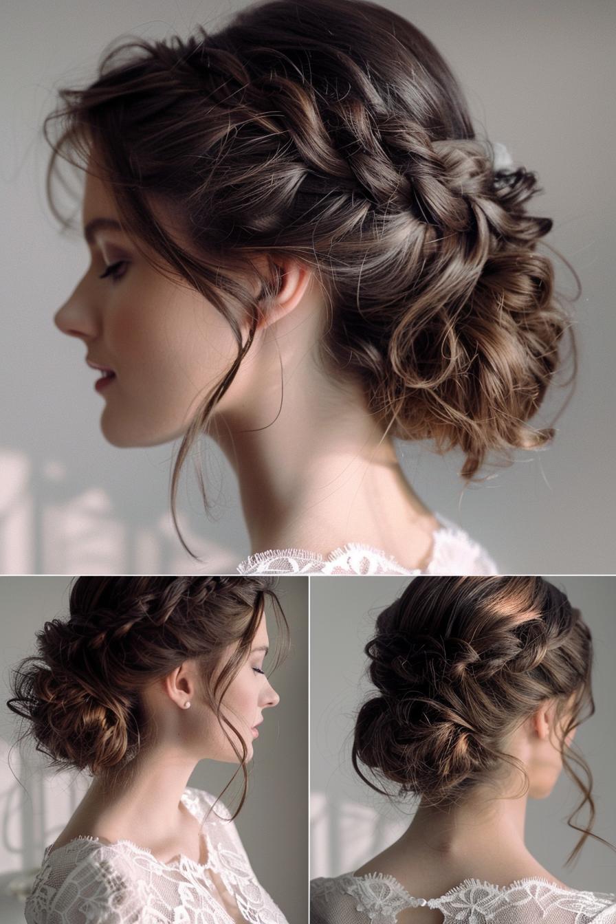 Elegant Braided Updo Charm