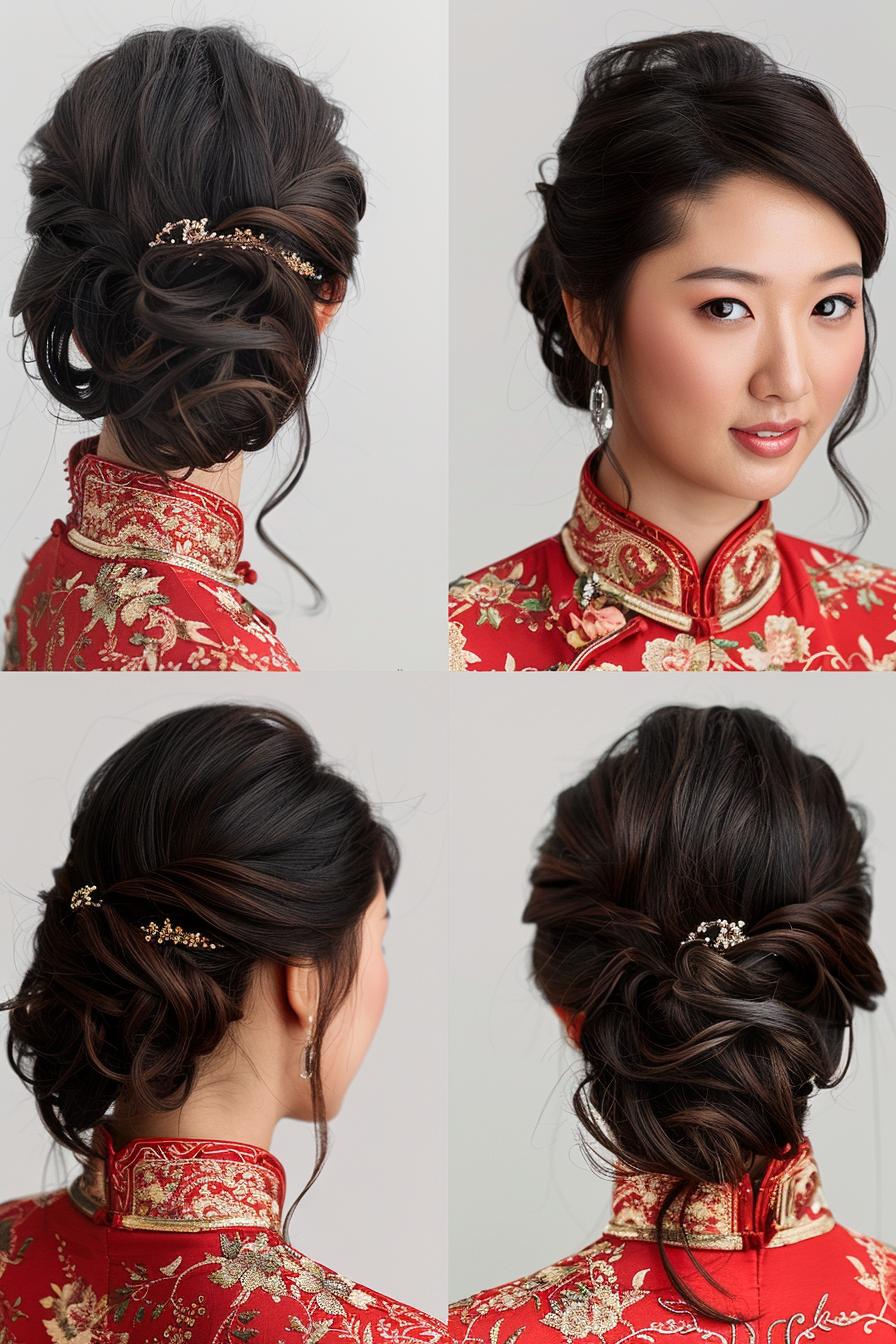 Elegant Twisted Updo