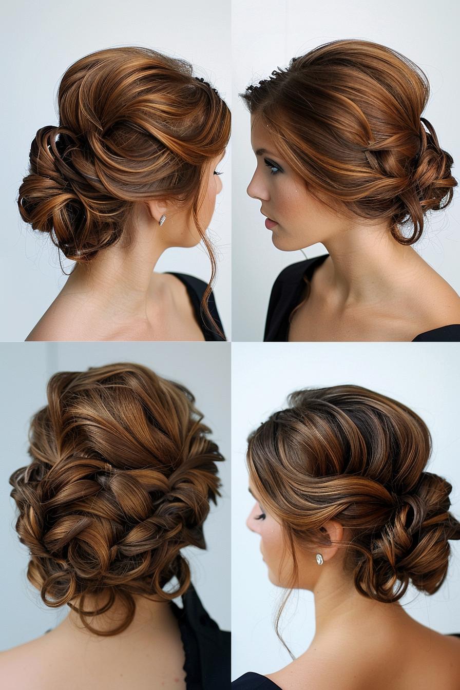 Elegant Voluminous Updo