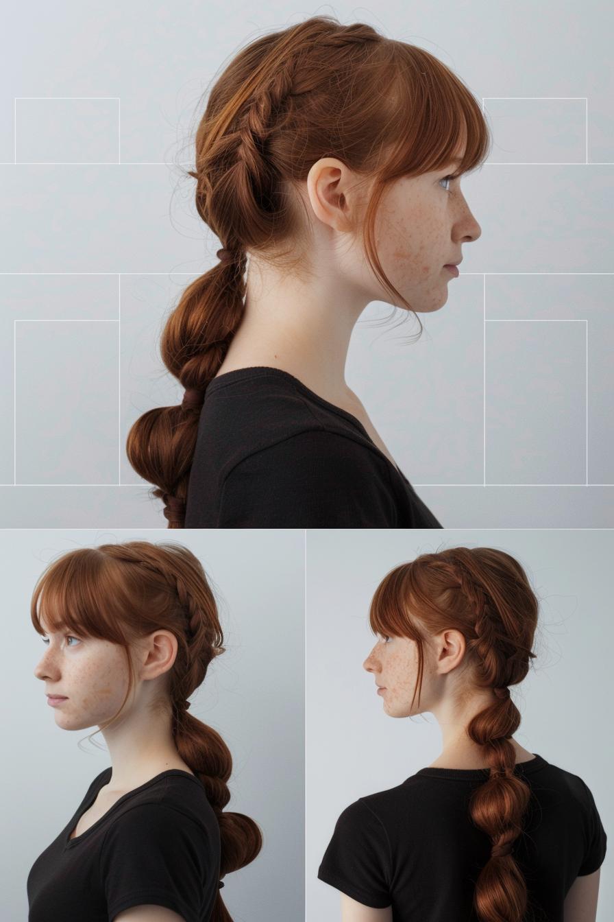 Modern Playful Ponytail Style