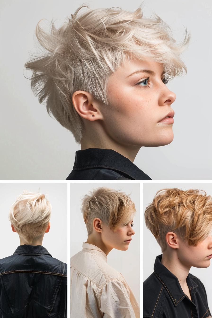 Platinum Pixie Perfection