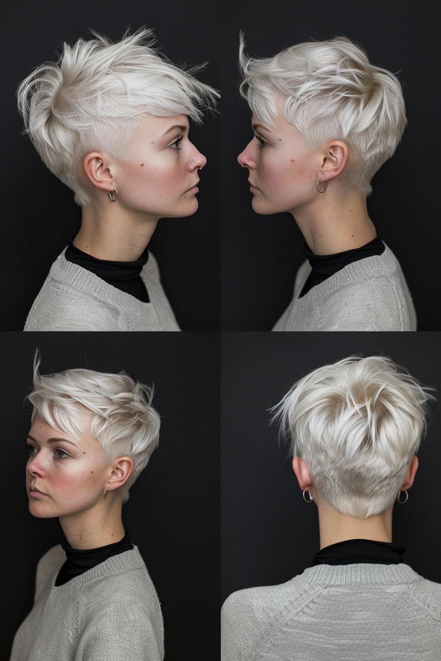 Platinum Pixie Perfection