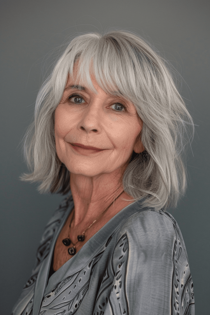 Silver Bob Hair Brilliance