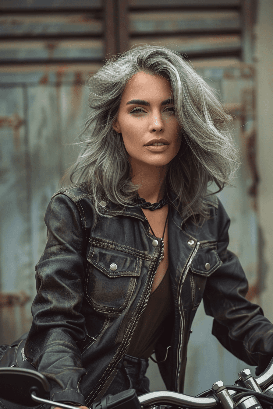 Silver Waves of Style