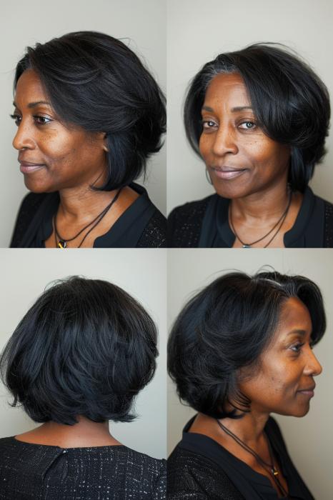 Soft Layered Bob Vibes