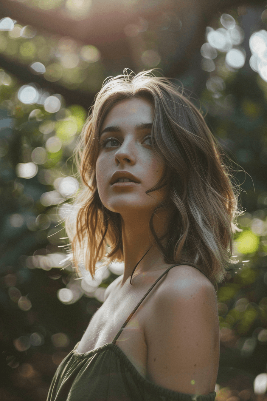 Sun-Kissed Wavy Bob