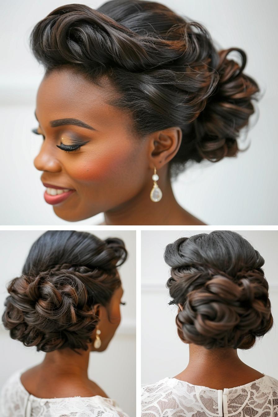 Vintage Glamour Updo