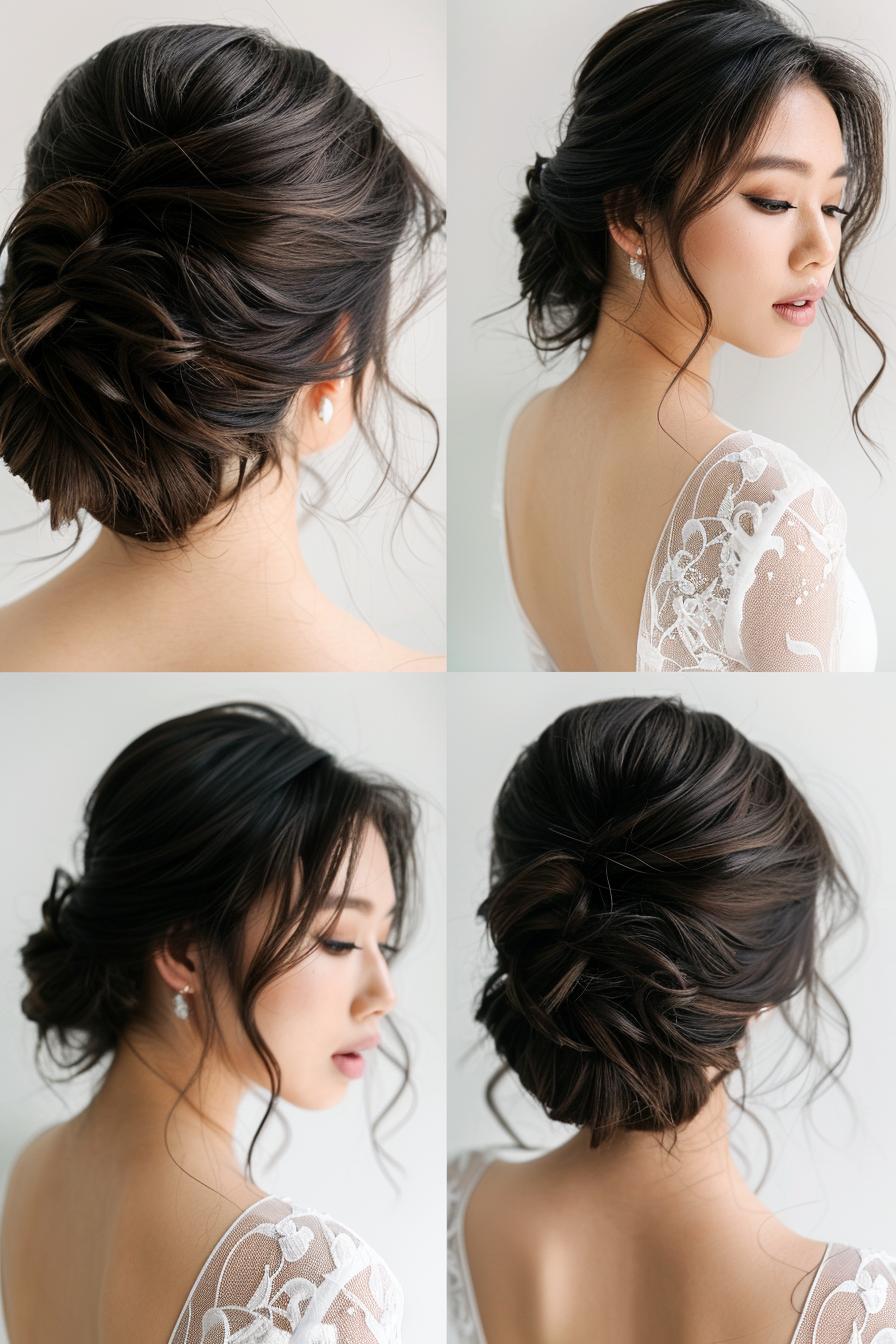 Whimsical Updo Elegance