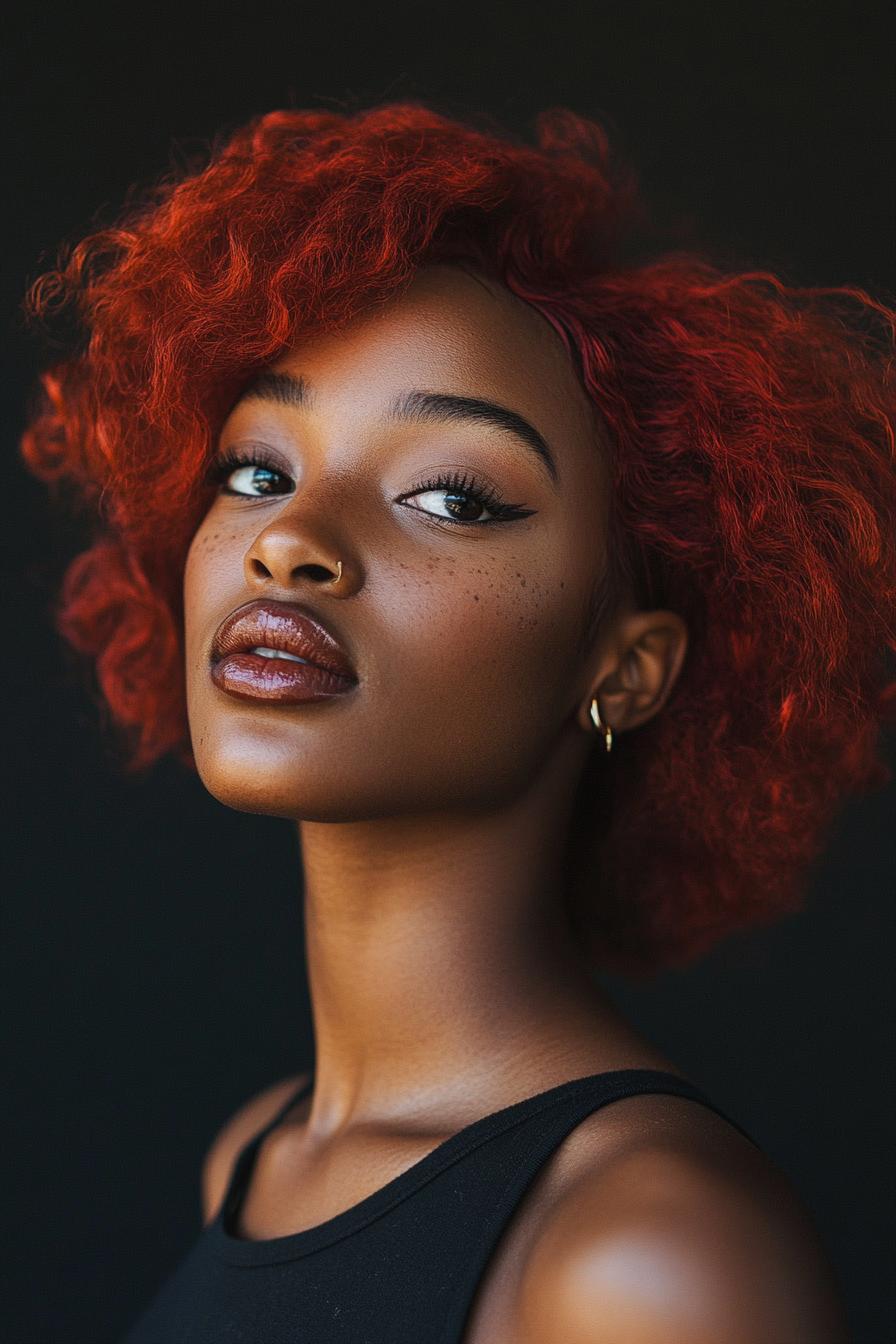 bouncy red curls aplenty