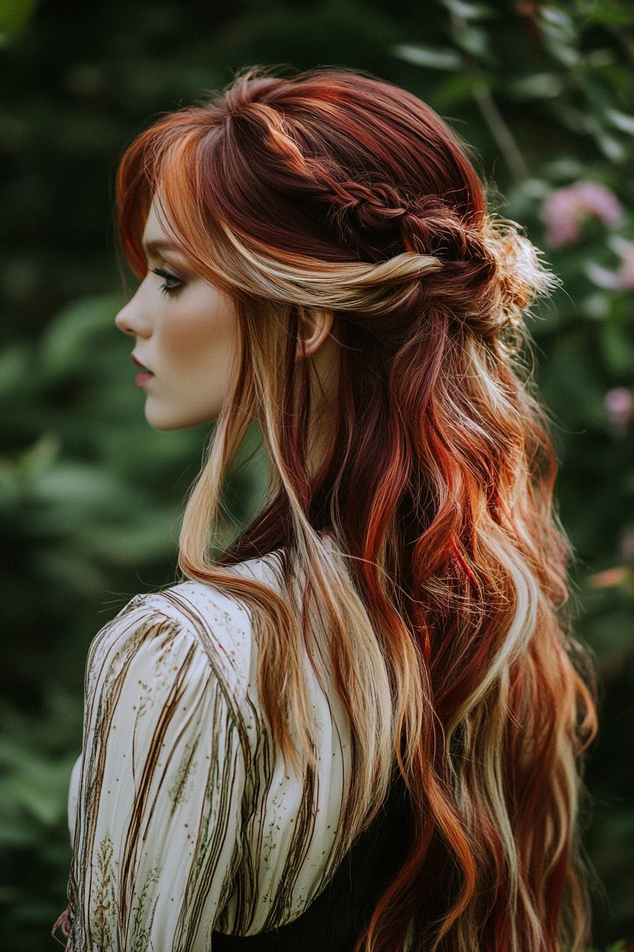 Braided Auburn Flow