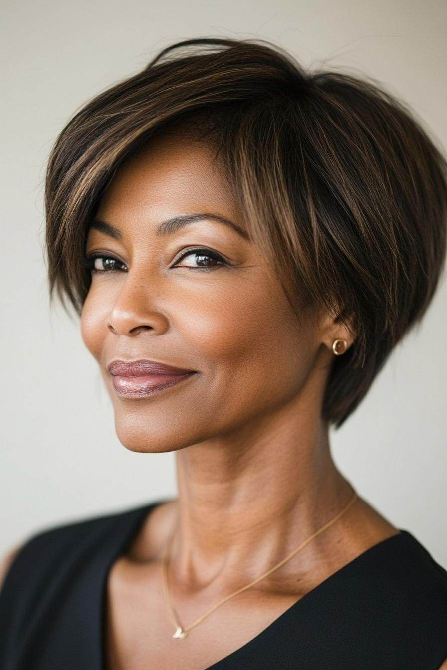 Chic Chin-Length Bob