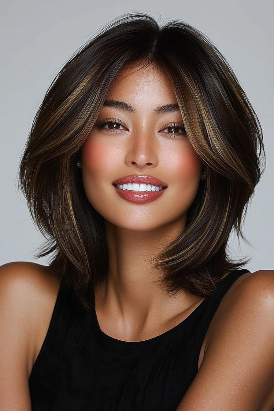 Chic Layered Bob Elegance