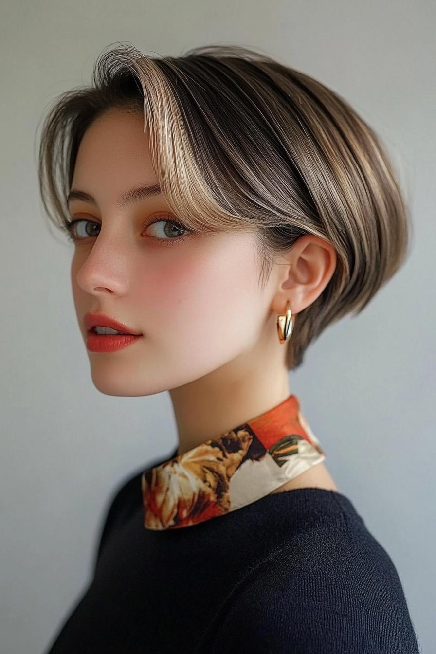 Chic Modern Bob Hairstyle