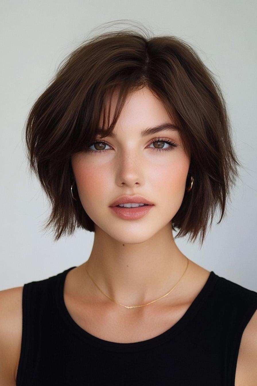 Chic Textured Bob Style