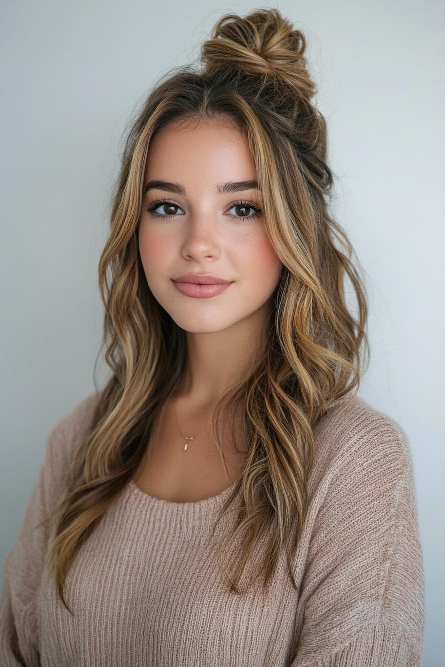 Elegant Waves and Bun