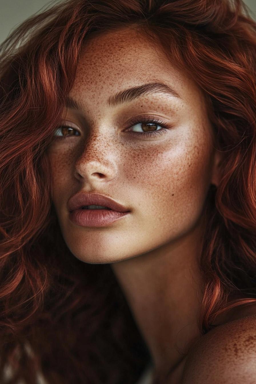 Fiery Red Curls Alive