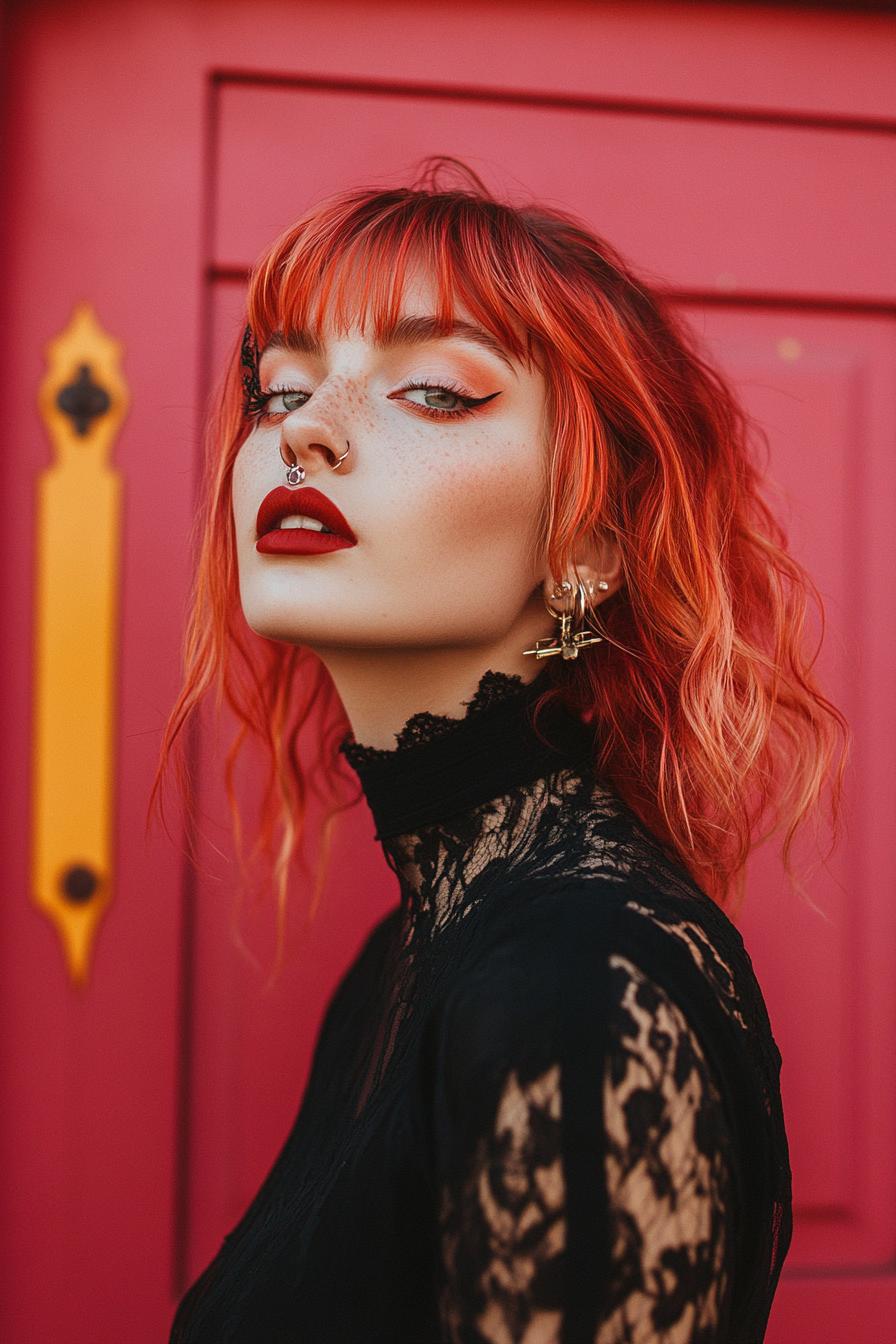 Fiery Waves and Bangs