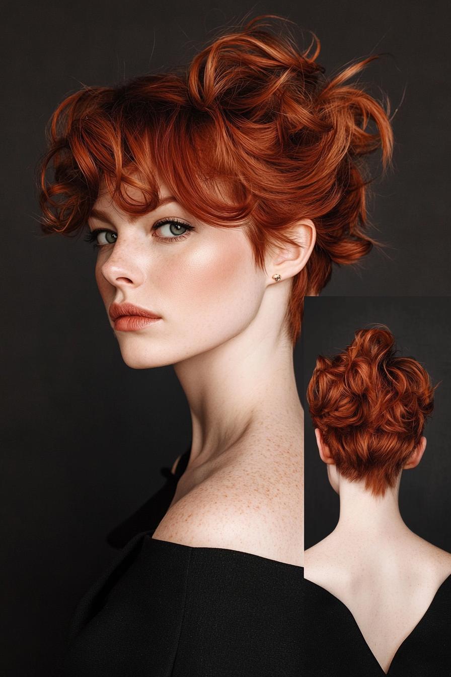 Fiery Waves of Elegance