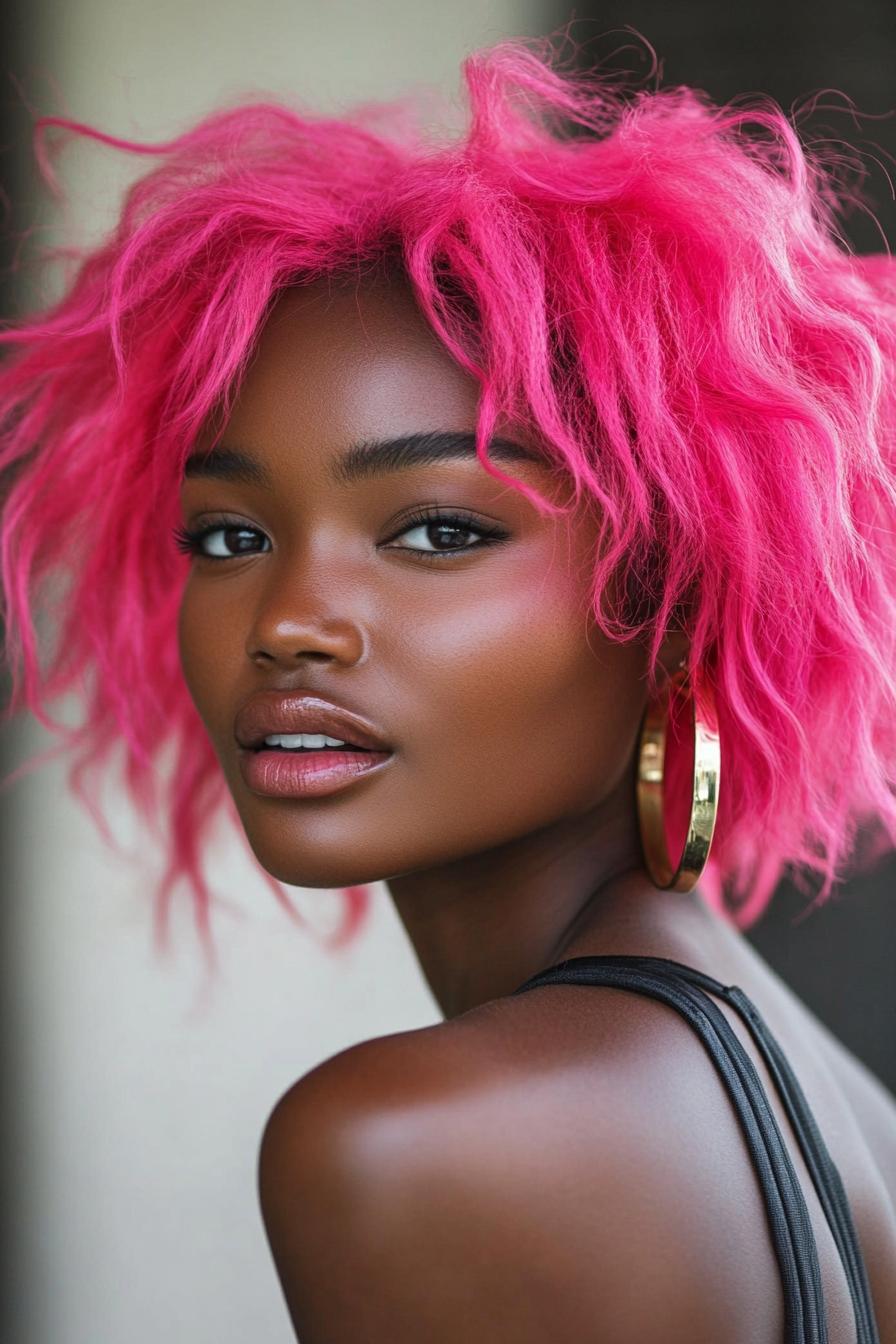 Lively Pink Bob Vibes