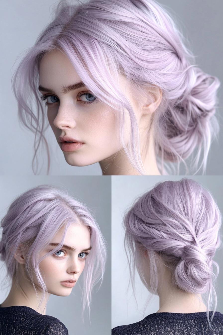 Pastel Lilac Elegance