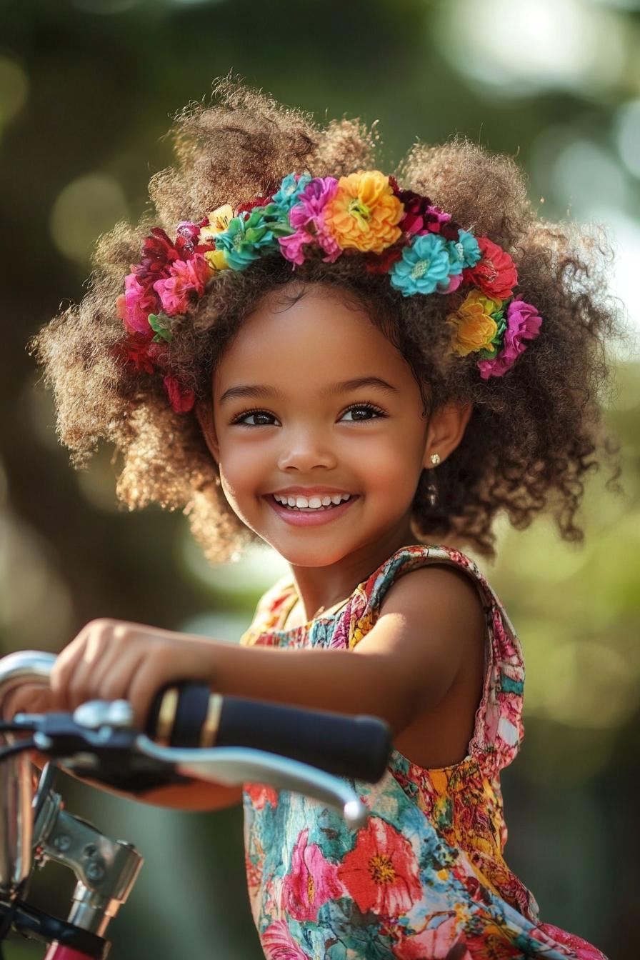 Radiant Curly Afro Delight