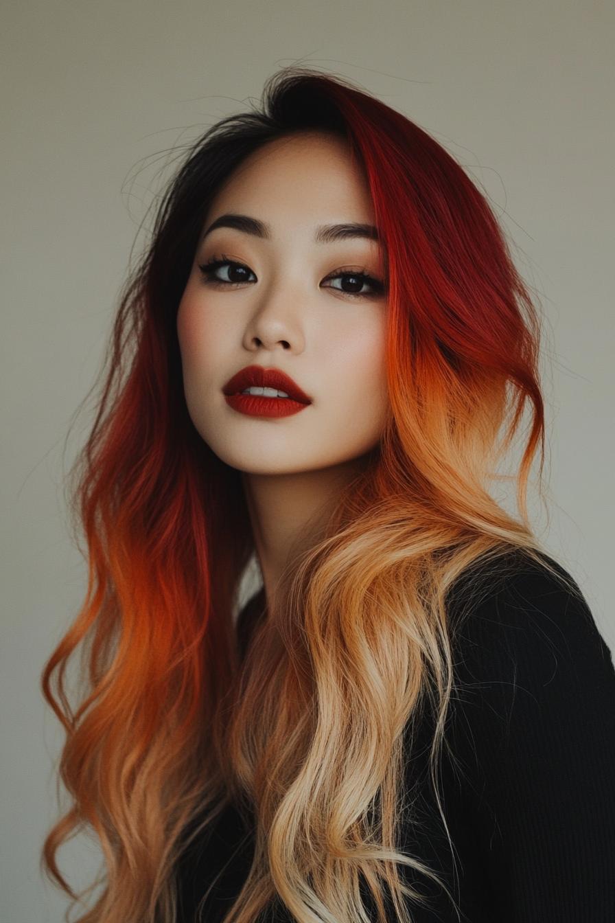 Radiant Ombre Hair Transformation