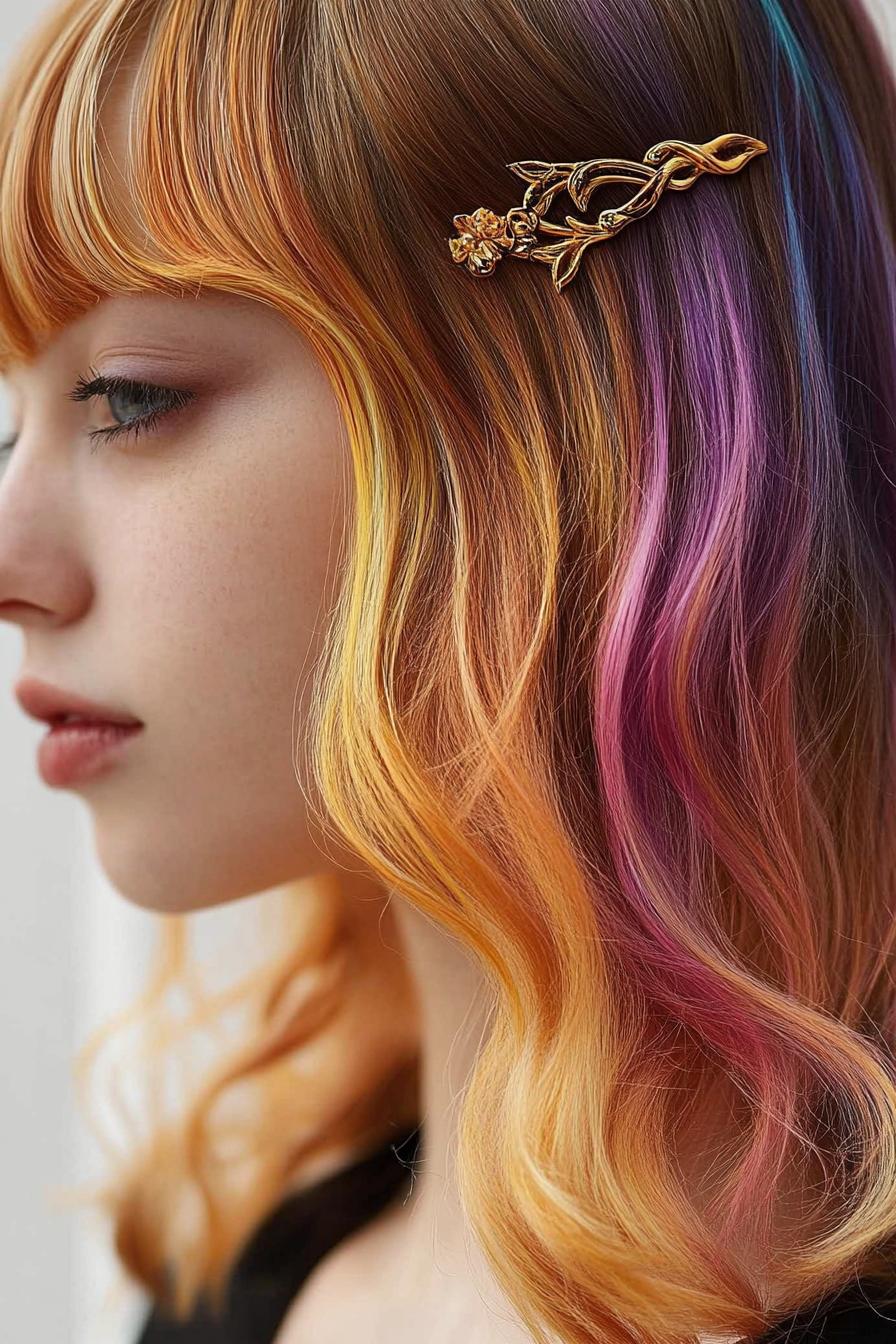 Radiant Rainbow Tresses