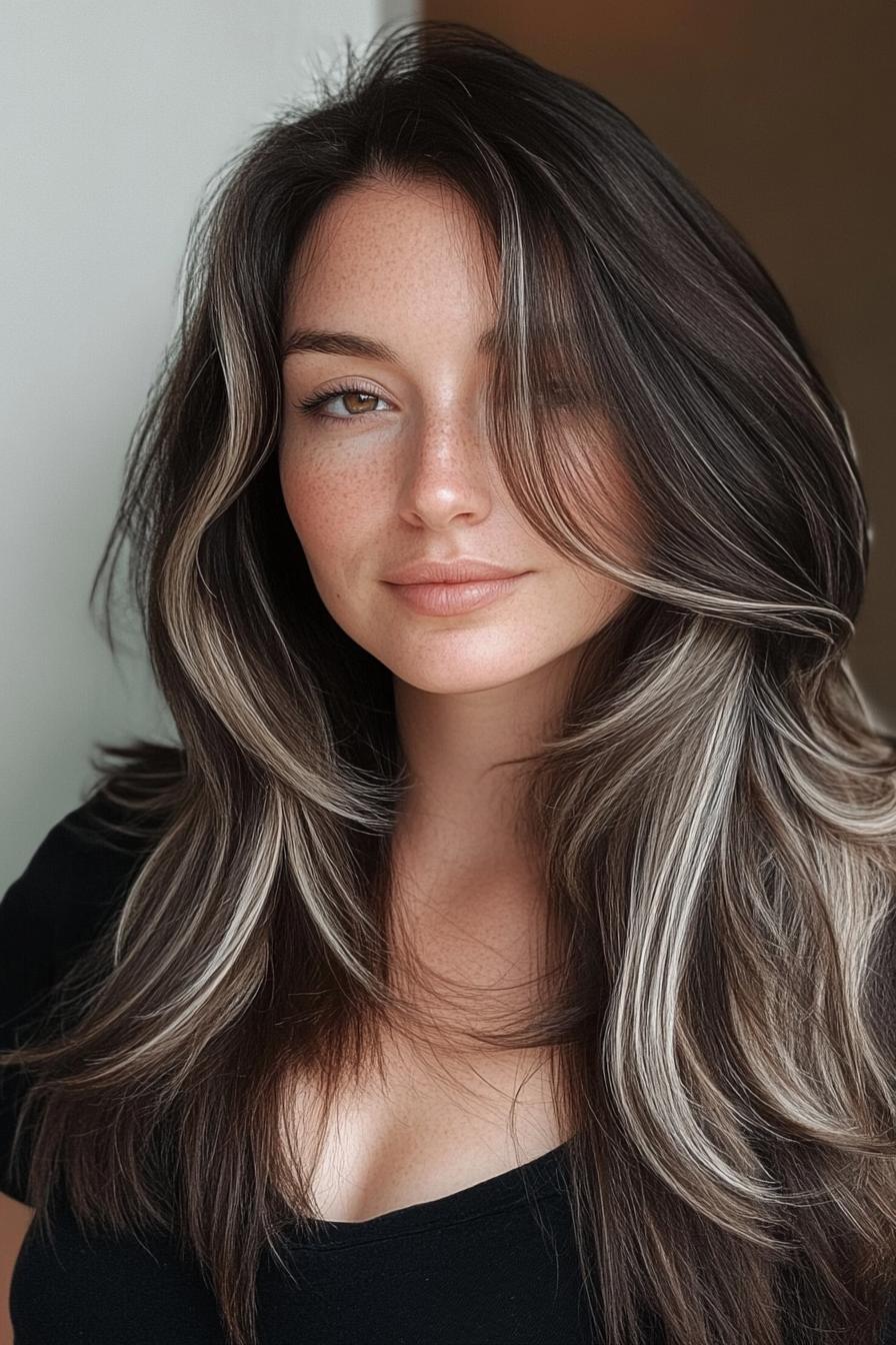 Radiant Waves with Highlights