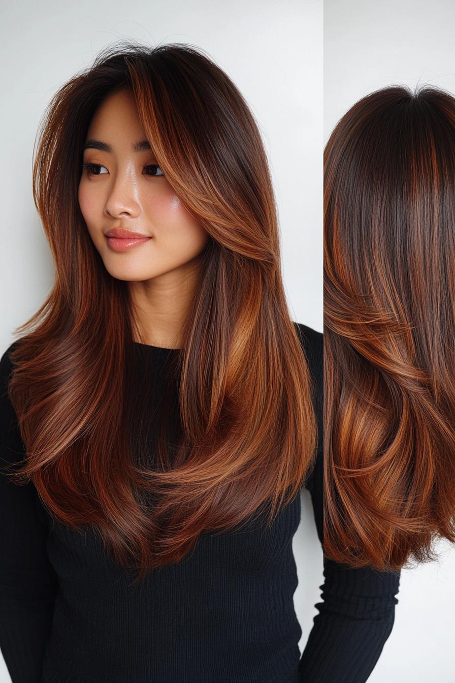 Silky Caramel Highlights