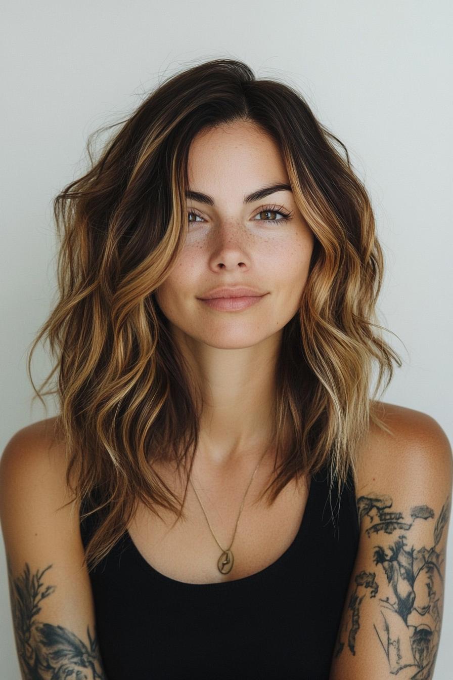 Sun-Kissed Beach Waves