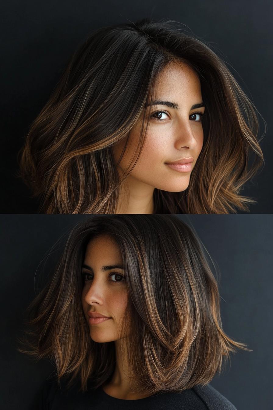 Sun-Kissed Wavy Bob