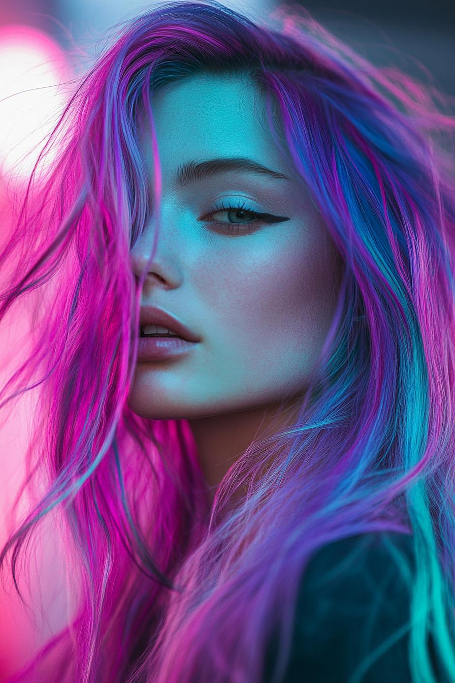 Vibrant Pastel Waves