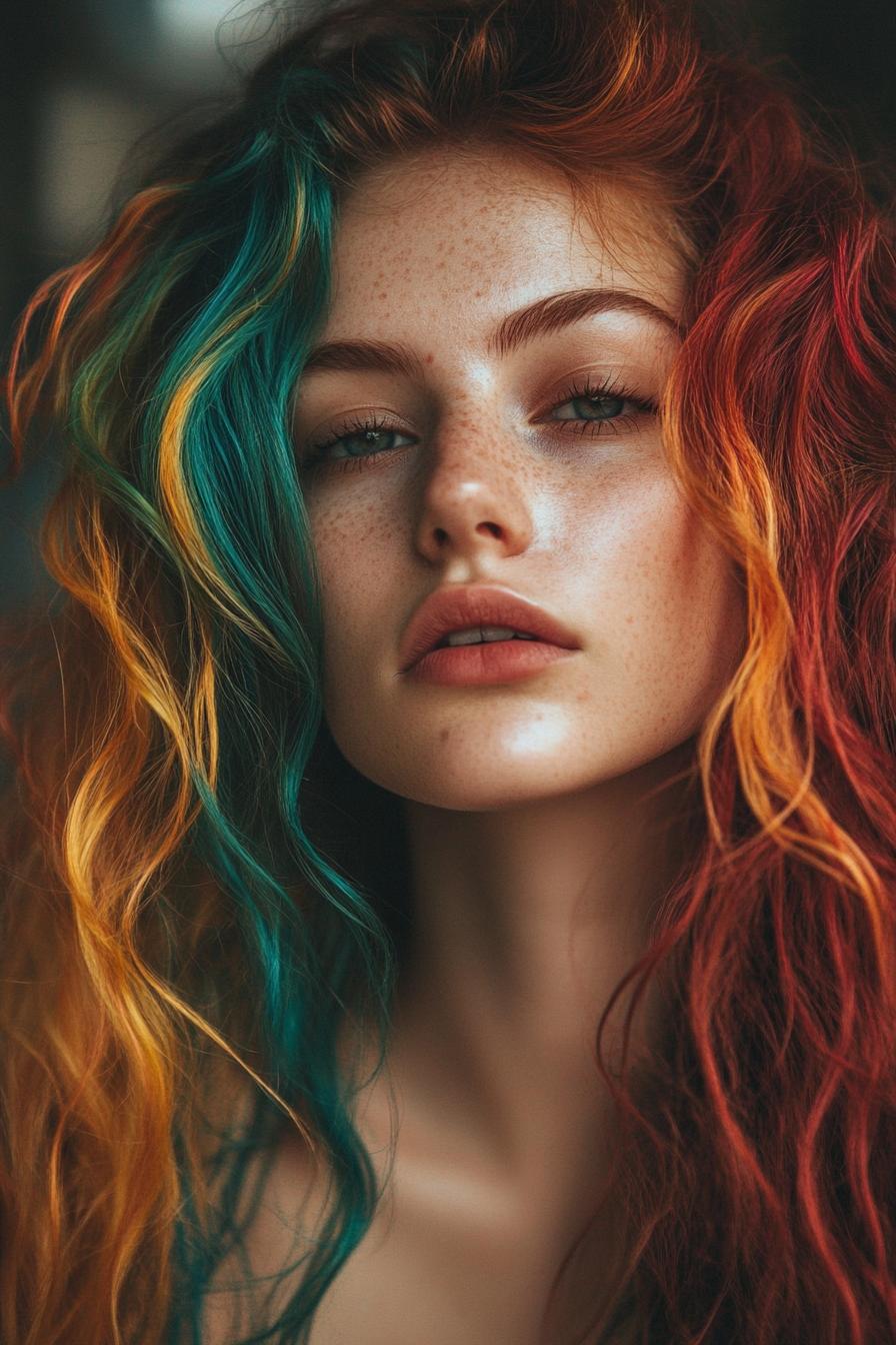 Vibrant Waves of Color